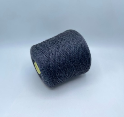 Botto Poala (пр.Италия). 2/28 1400м/100гр, 50%Меринос, 50%Кашемир, цвет-Графит,меланж, арт.33500