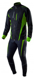 Костюм беговой Noname Robigo 14, black/lime