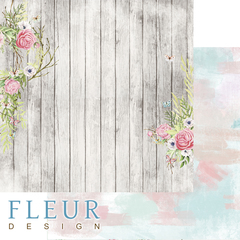 Бумага для скрапбукинга FLEUR-design, двусторонняя 30*30 см, 190 гр.