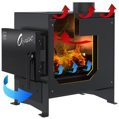 Печь отопительная Термокрафт Ognivo Mini комфорка в интернет-магазине ЯрТехника