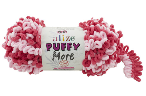 Пряжа Alize Puffy More цвет 6274