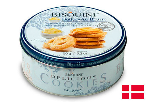 Печенье BISQUINI ассорти сдобное, 150г