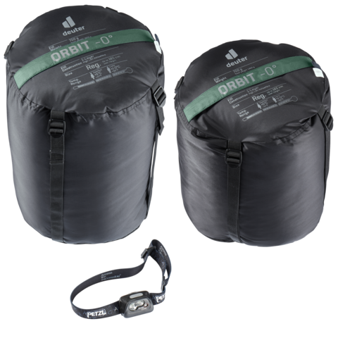 Картинка спальник Deuter Orbit 0 Ivy-Ink - 7