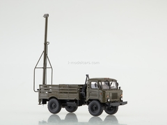 GAZ-66 Drilling machine BM-302 khaki 1:43 AutoHistory