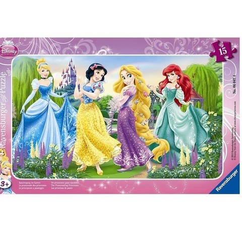 Puzzle DPR:La promenade des Princ 15pcs