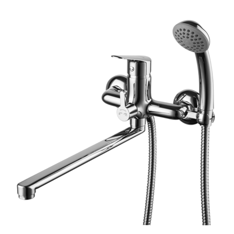 Lemark LM6551C Смеситель универсальный с душевым гарнитуром, хром