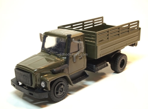 GAZ-3309 tipper khaki Kompanion 1:43