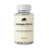 Кальций с Д3 + К2, Calcium + D3 + K2, Prime Kraft, 90 капсул 1