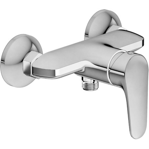Villeroy&Boch O'Novo Start TVS10530111061 Смеситель для душа, Villeroy&Boch, O.Novo Start, тип открывания воды-рычажный, тип регулирования воды-керамический картридж, тип установки-настенный, отверстия для монтажа-2, цвет-хром, материал-латунь, в ком