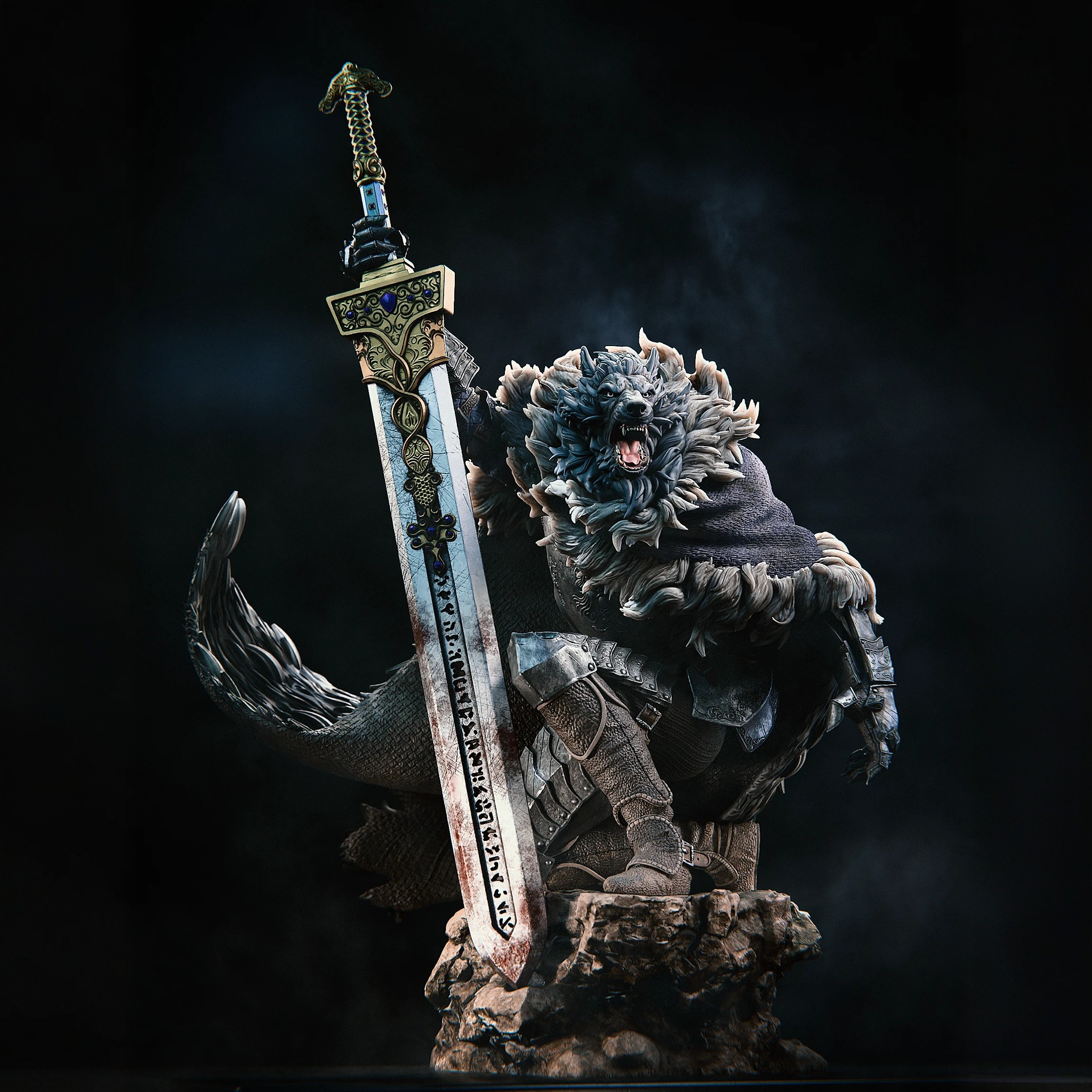 Blaidd Elden Ring FIGURIUM Blaidd Elden Ring FIGURIUM