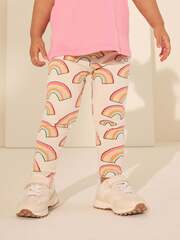 Легинсы для девочки Next AT0-428, Кремовый