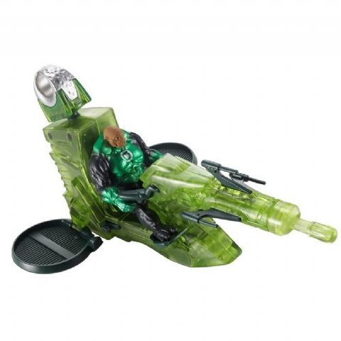 Green Lantern Figure & Kilowogs Transforming Moto-Jet