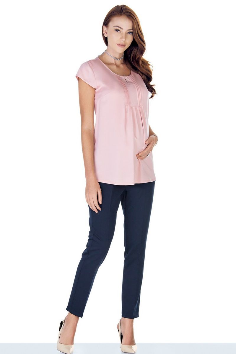 Блузка для беременных 09424 розовый