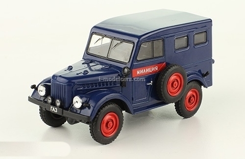 GAZ-69 Militia 1:43 DeAgostini Auto Legends USSR Police #2