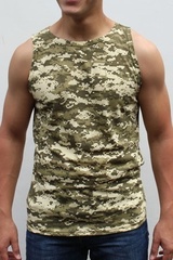 Купить Майка камуфляж ЦИФРА СЕРАЯ в Магазине тельняшек