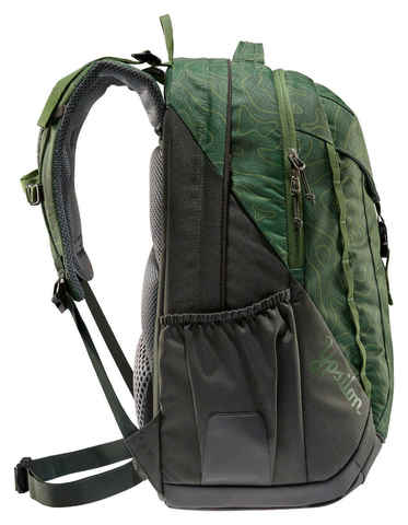 Картинка рюкзак школьный Deuter ypsilon Leaf geo-ivy - 3