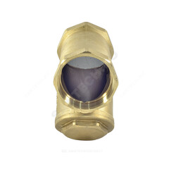 Фильтр сетчатый Y-образный латунь Ду 65 Ру16 Тмакс=110 oC G2 1/2" ВР R74A Giacomini R74AY009