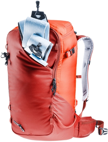 Картинка рюкзак для сноуборда Deuter freerider pro 34+ lava-papaya - 12