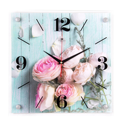 Часы настенные 3535-102 "Розы"