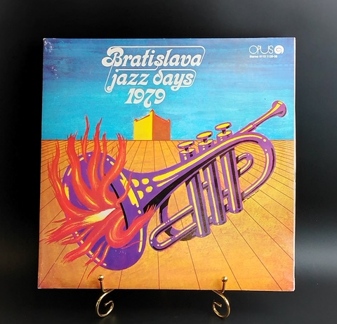 Джаз-фестиваль Братислава 1979 - Дни джаза - 2LP. Виниловые пластинки 2 штуки 12 дюймов. Мелодия СССР