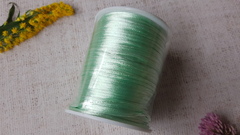 Шнур круглый атласный (для воздушных петель), 2 мм, мятный