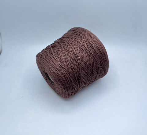 Industria Italiana (пр.Италия),art-Darling 220м/100гр, 64% Органический хлопок, 20% Полиамид, 16% Металлизированное волокно(люрекс), цвет-Коричневый. арт-29196