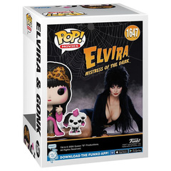Фигурка Фанко ПОП Эльвира Повелительница Тьмы и Гонк