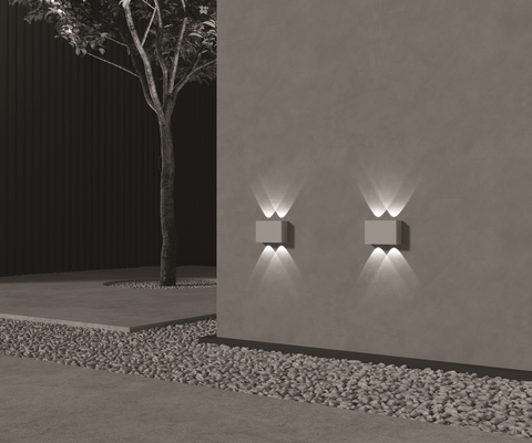 Уличный настенный светодиодный светильник Maytoni Show O433WL-L4W3K