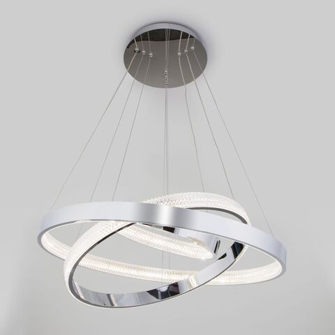 Подвесной светодиодный светильник 90176/3 хром