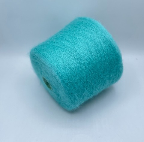 Filcom (пр.Италия), art.Aurora, 850м/100 гр. 70% Суперкидмохер, 30% Шелк , цвет-Аквамарин(632) арт-36268