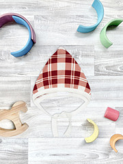 Чепчик Mjölk Christmas Check