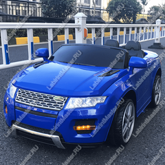 Детский электромобиль "Land Rover M6" синий