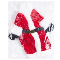 Украшение для бутылки Санта пальто