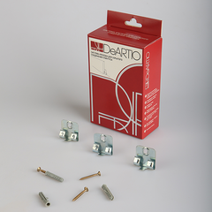 Клипса монтажная для плинтуса МДФ Deartio 50 шт в упаковке