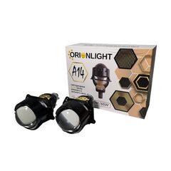 Светодиодные би-линзы ORIONLIGHT A14, 3", 60W/65W, 12V