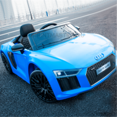 Детский электромобиль "AUDI R8" 6V,синий