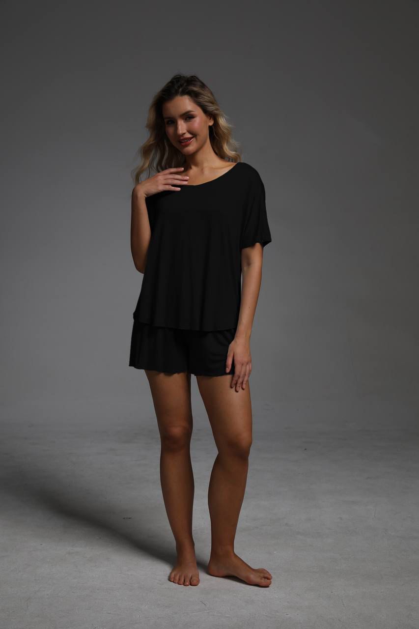 Домашняя одежда ZEPHYR HOME Вискоза Черный