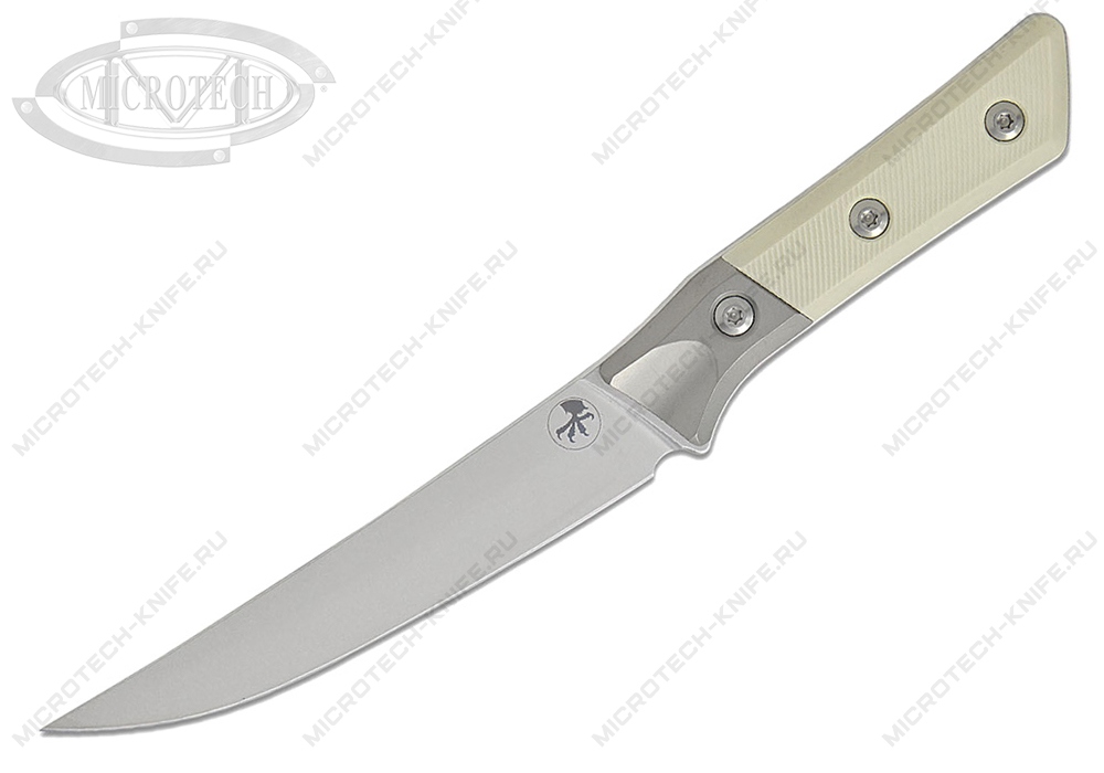Нож Microtech Kitchen Boning Bolster G-10 3100B-10IV Ivory