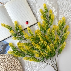 Мимоза желтая, ветка 65 см, реалистичная, набор 2 ветки.