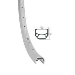 Обод 26" HLQC-08A 14Gх36Н алюм., серебристый/330130