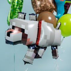 Сет гелиевых шариков Пиксели