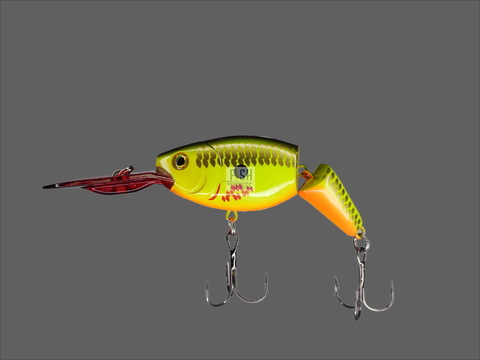 Воблер 2 сост. JOINTED SHAD RAP 70mm 13гр 2,1 - 4,5м #BHO (реплика)