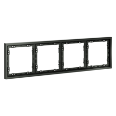 Рамка пластиковая VOLTUM S70 на 4 поста, (титан)