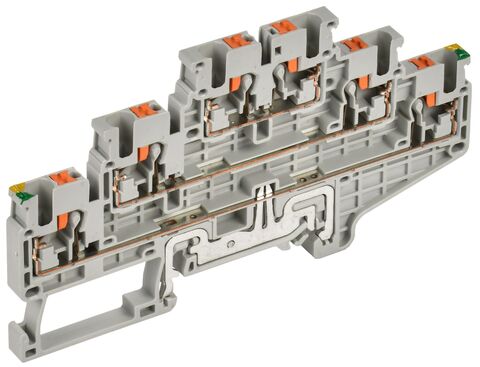 ARMAFIX Клемма Push-in CP-ML-PEN 3 ур. земля-низ 2,5мм2 IEK