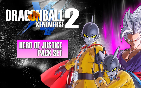 Dragon Ball Xenoverse 2 - Hero of Justice Pack Set (для ПК, цифровой код доступа)