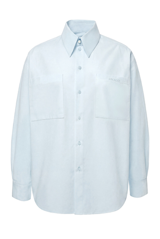 «Navi’s shirt» Базовая рубашка из плотного хлопка.