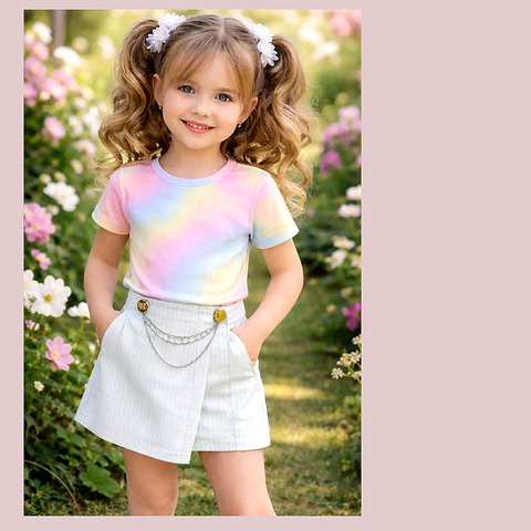 Юбка-шорты д (3-7) 260422-R1138