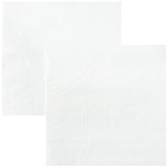 Салфетка белая 33см 12шт