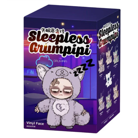 Случайный плюшевый брелок Box Hunt Grumpipi: Sleepless Grumpipi