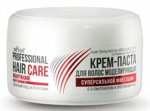 Professional Hair Care Крем-паста для волос моделирующая суперсильной фиксации 85 мл.